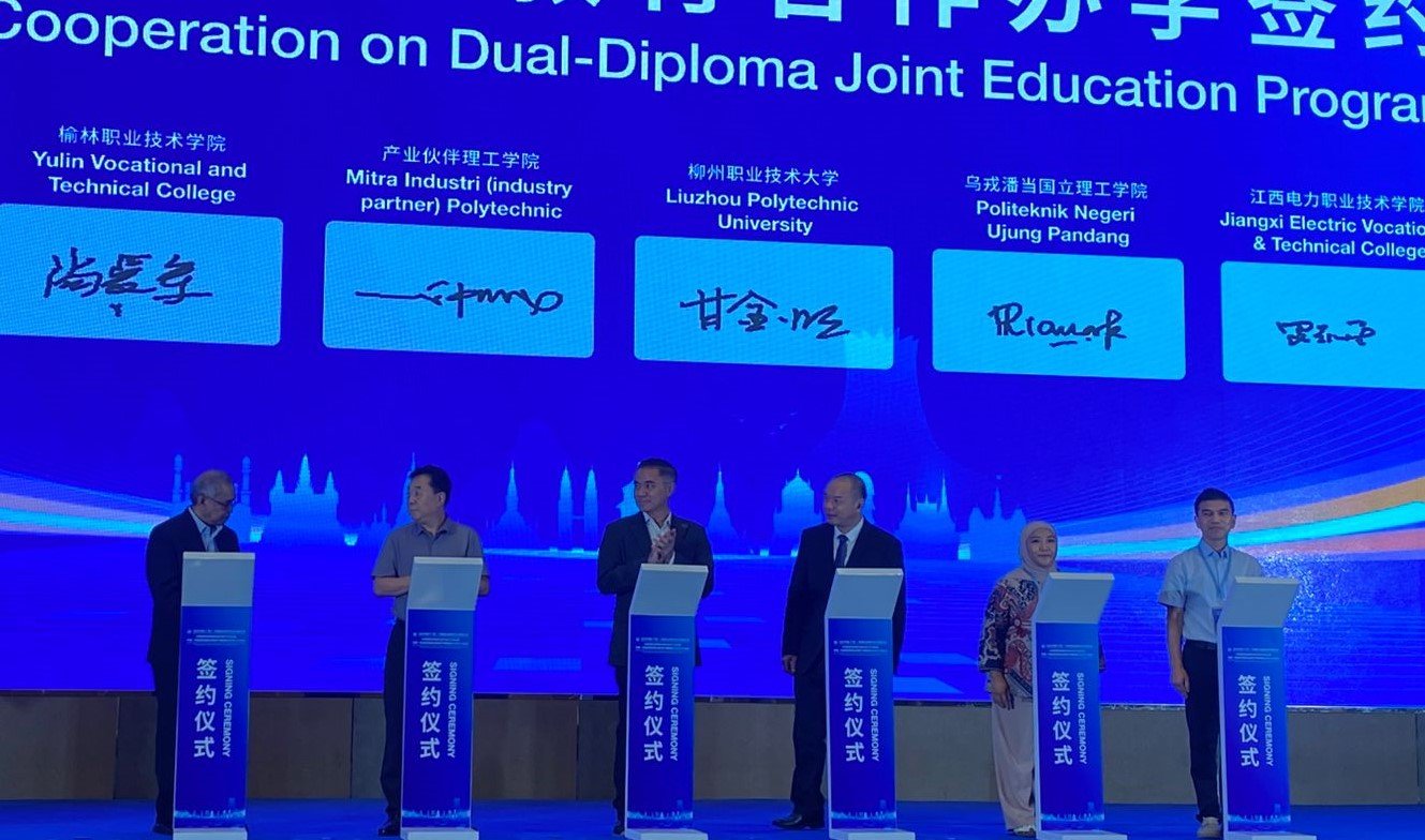 POLMIND Resmi Bergabung dalam Aliansi Strategis Kampus Vokasi Indonesia dan China